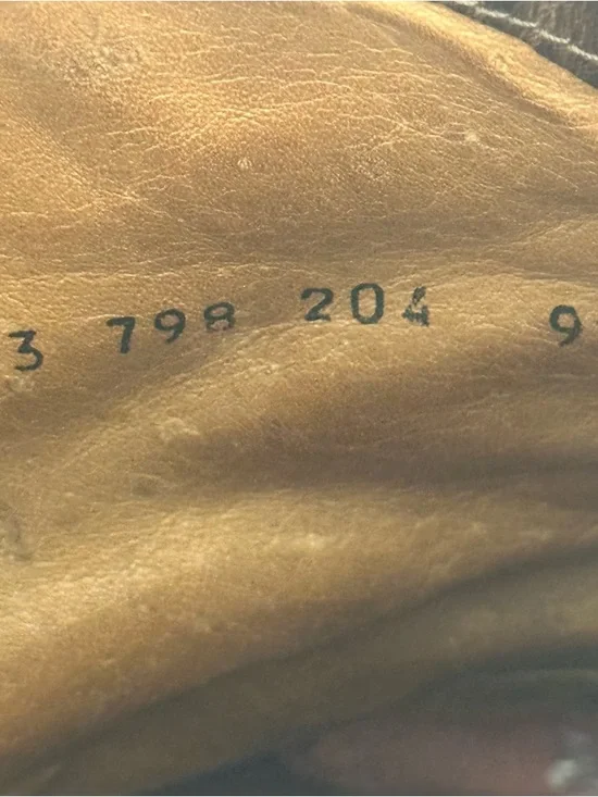 John Varvatos Men’s Size 9.5 Brown Rugged Leather Harness Pull On Biker Boots - Picture 11 of 11